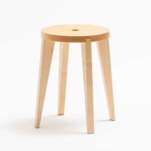 Küchenhocker – Lättli – schwarz gebeizt – Hobel Onlineshop